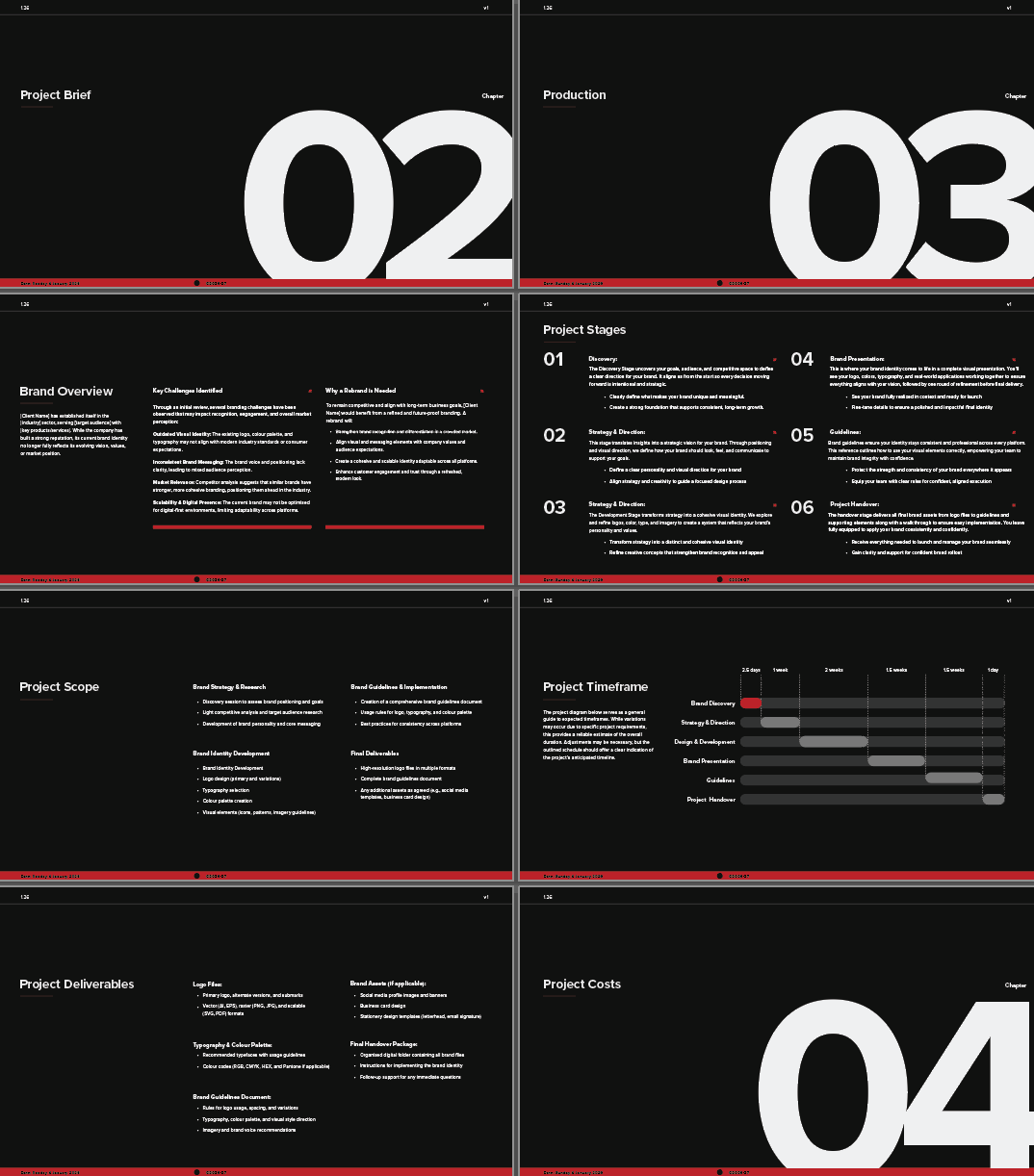 Pro Project Proposal Template