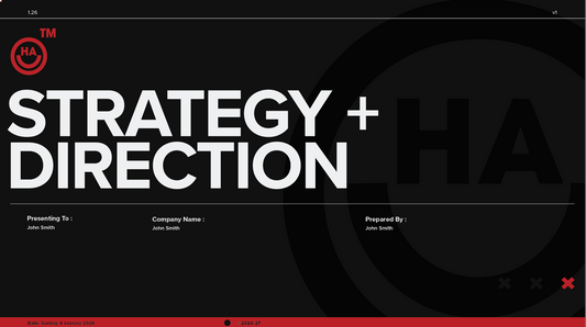 Pro Strategy & Direction Template