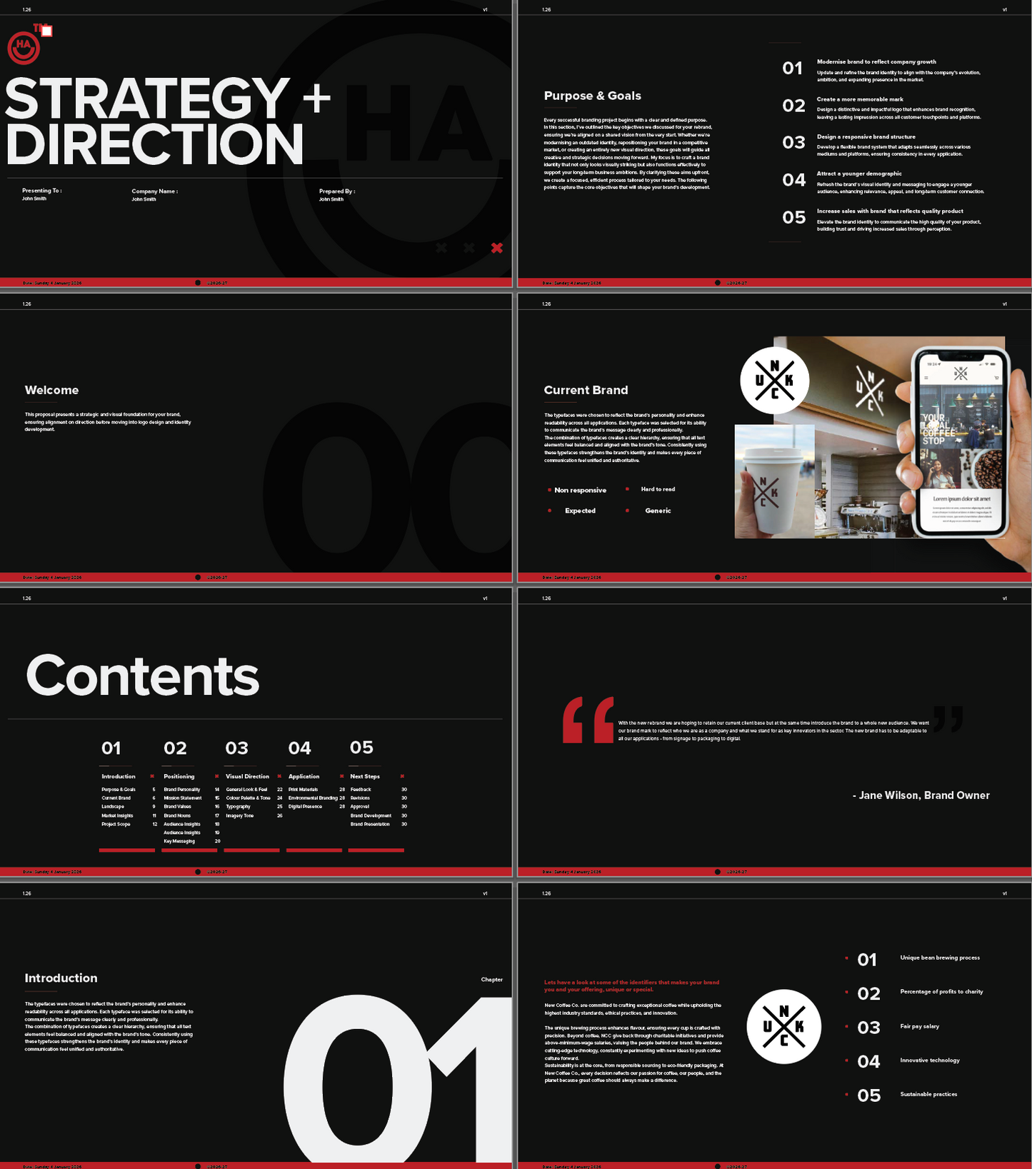 Pro Strategy & Direction Template