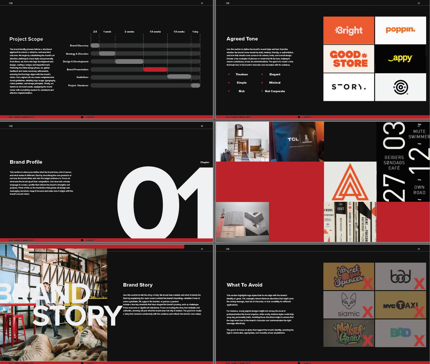 Pro Brand Presentation Template