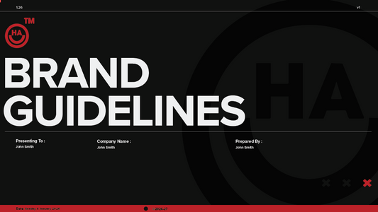 Pro Brand Guidelines Template