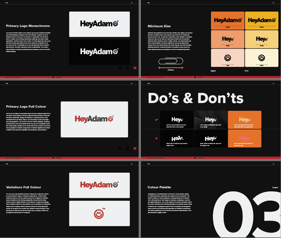 Pro Brand Guidelines Template