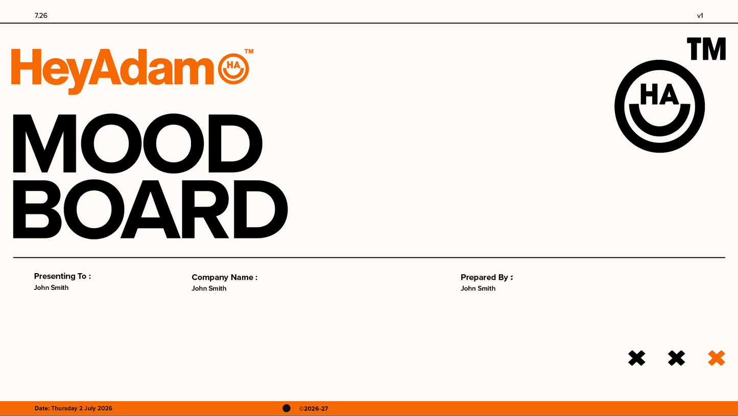Visual Direction Template