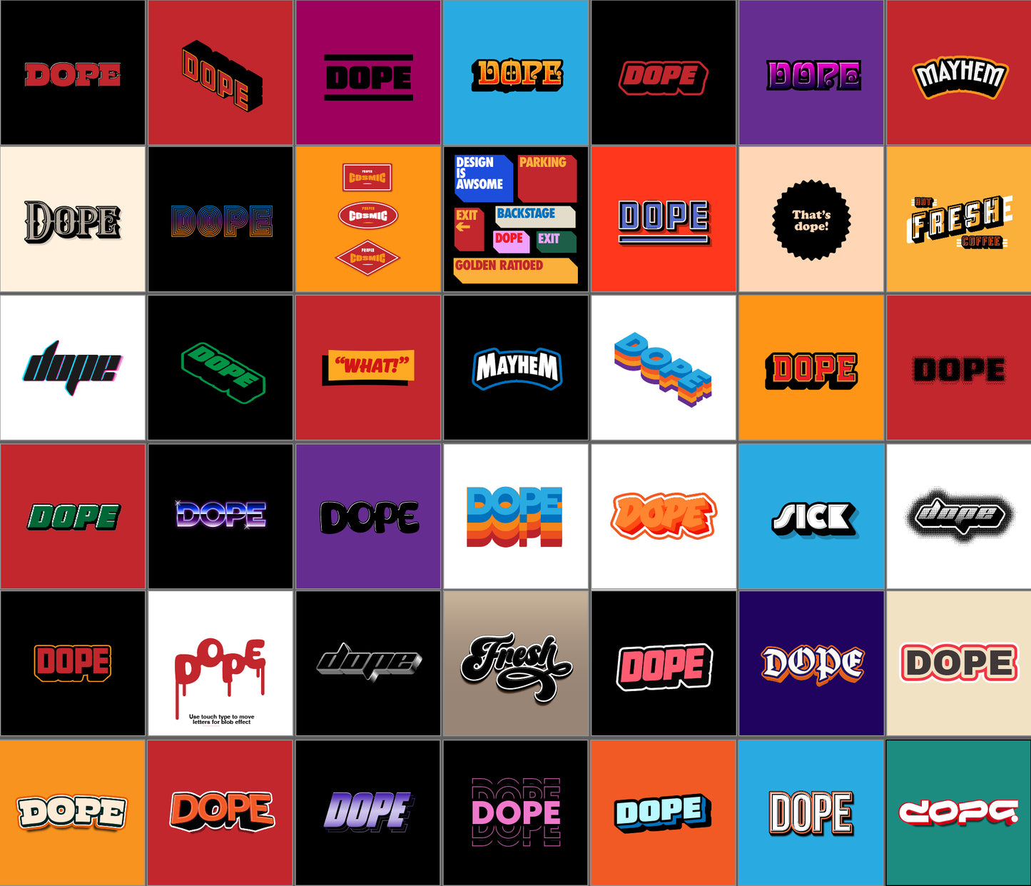 Hey Adam - Graphic Styles Pack