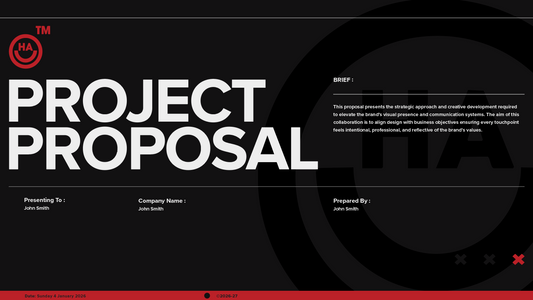 Pro Project Proposal Template