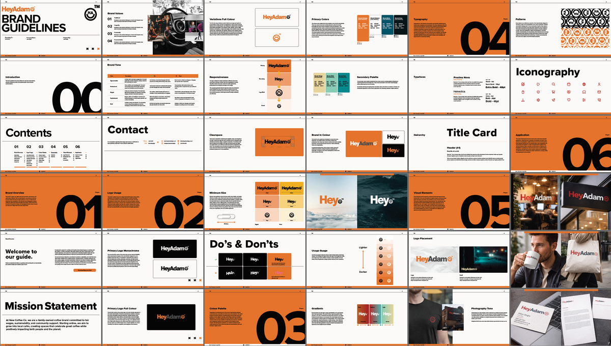 Pro Brand Guidelines Template